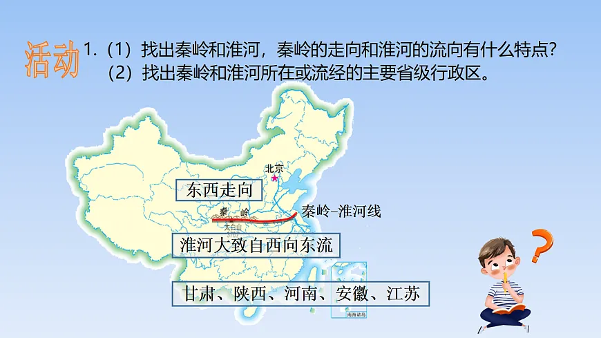 2026年春湘教版地理八年级下册第五章 第一节 四大地理区域的划分课件第5页