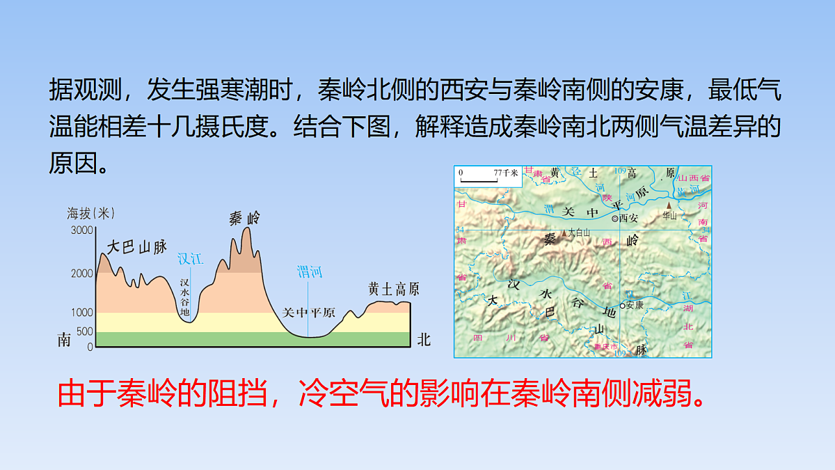 2026年春湘教版地理八年级下册第五章 第一节   四大地理区域的划分课件第8页