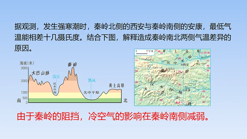 2026年春湘教版地理八年级下册第五章 第一节 四大地理区域的划分课件第8页