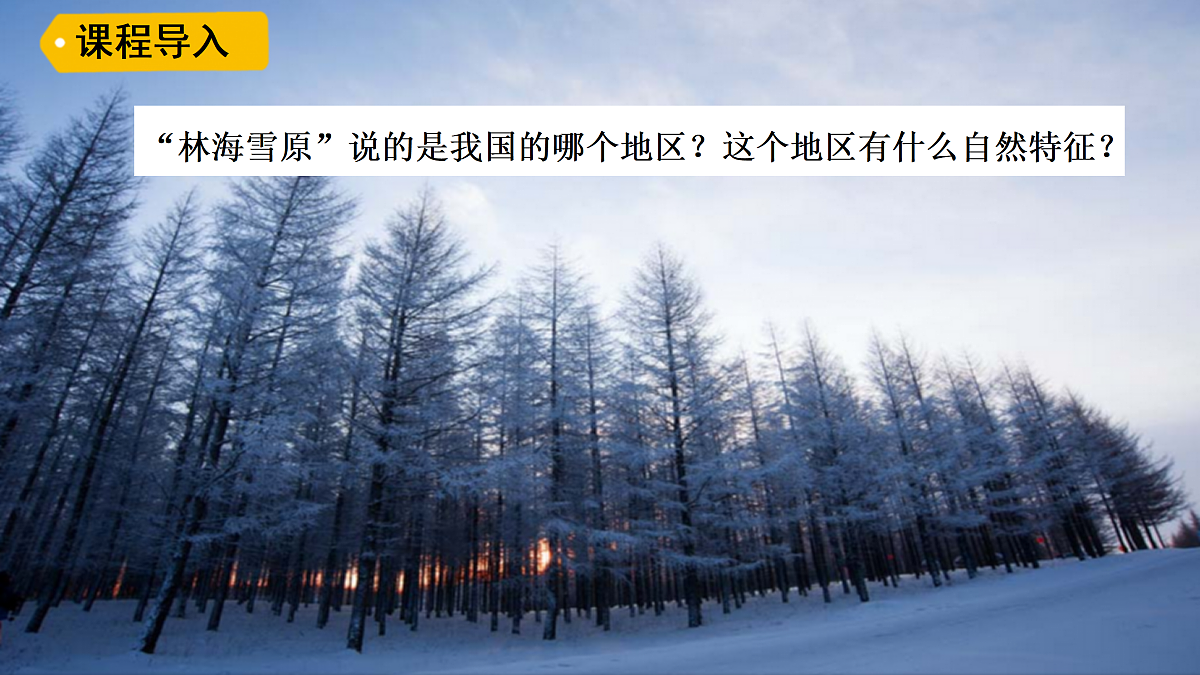2026年春湘教版地理八年级下册第六章 第一节   东北地区的地理位置与自然特征课件第3页