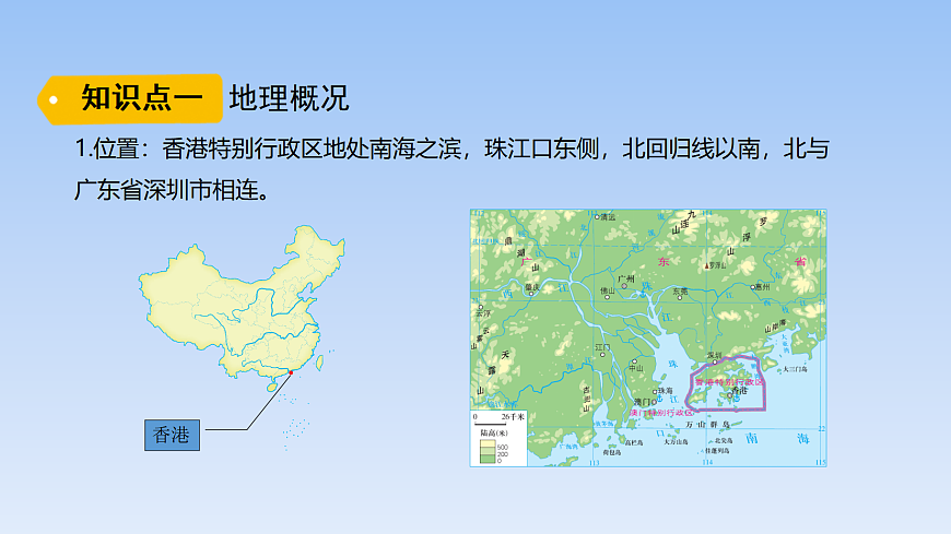 2026年春湘教版地理八年级下册第七章 第一节 香港特别行政区的国际枢纽功能课件第4页