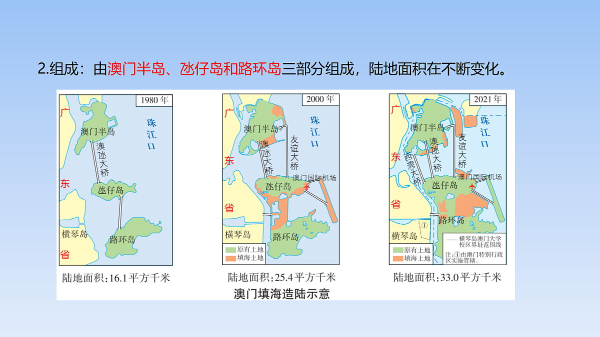 2026年春湘教版地理八年级下册第七章 第二节 澳门特别行政区的旅游文化特色课件第5页