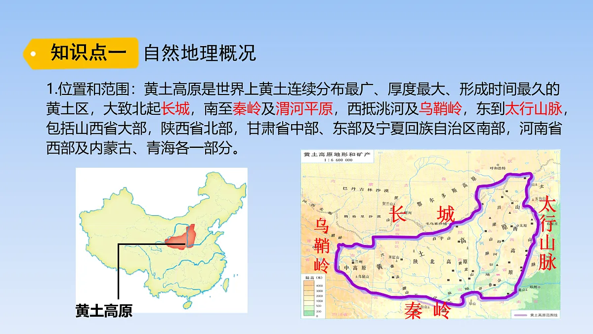 2026年春湘教版地理八年级下册第八章 第五节 黄土高原的生态保护与高质量发展课件第3页