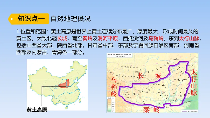 2026年春湘教版地理八年级下册第八章 第五节 黄土高原的生态保护与高质量发展课件第3页