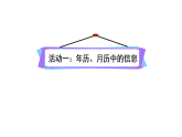 年、月、日的秘密  活动一  年历、月历中的信息(课件)2025-2026学年苏教版三年级数学下册