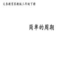 简单的周期(课件)2025-2026学年苏教版三年级数学下册