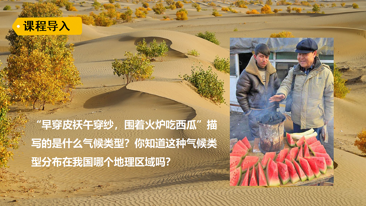 2026年春湘教版地理八年级下册第五章 第三节第1课时   西北地区课件第3页