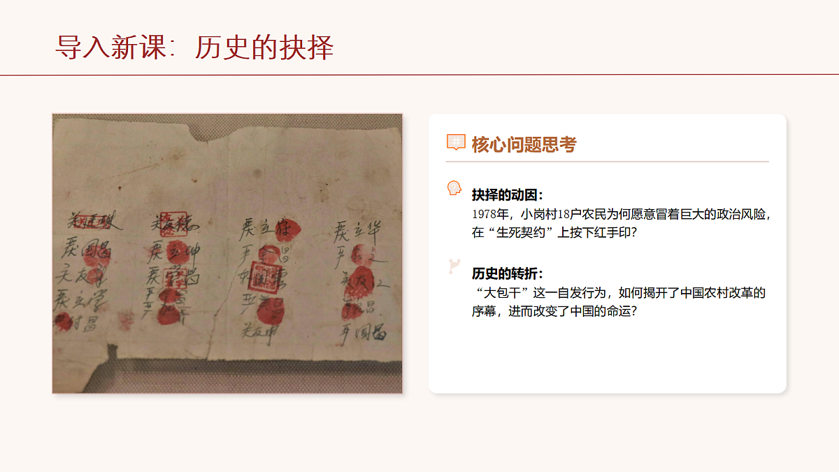 改革开放的起步教学课件第3页