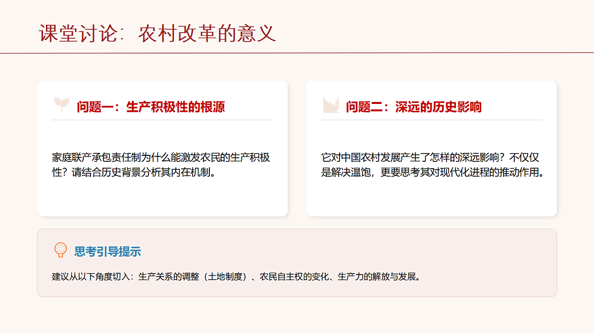 改革开放的起步教学课件第8页