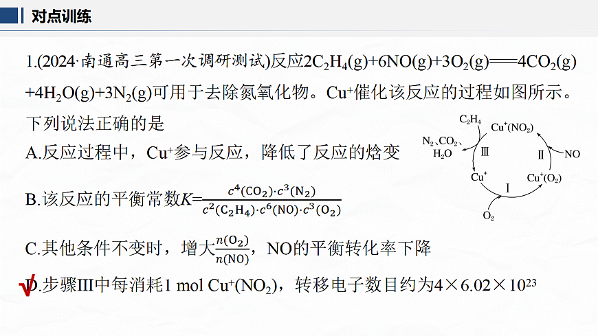 专题五　微点突破3　基于微观变化理解反应历程与催化机理第3页