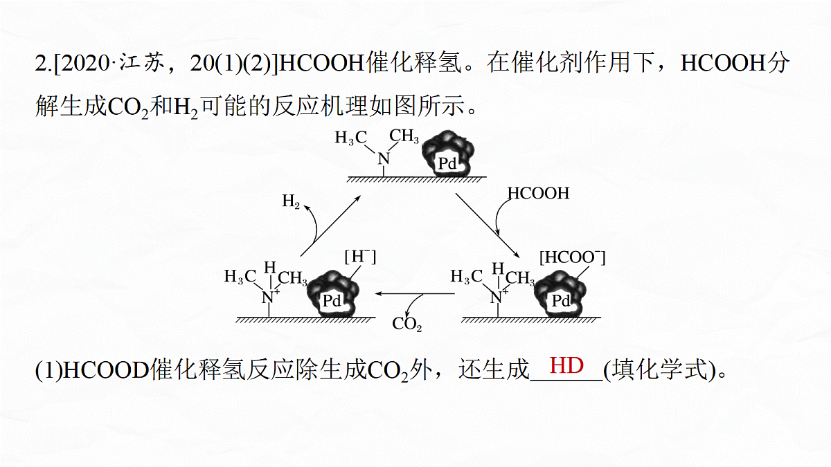 专题五　微点突破3　基于微观变化理解反应历程与催化机理第5页
