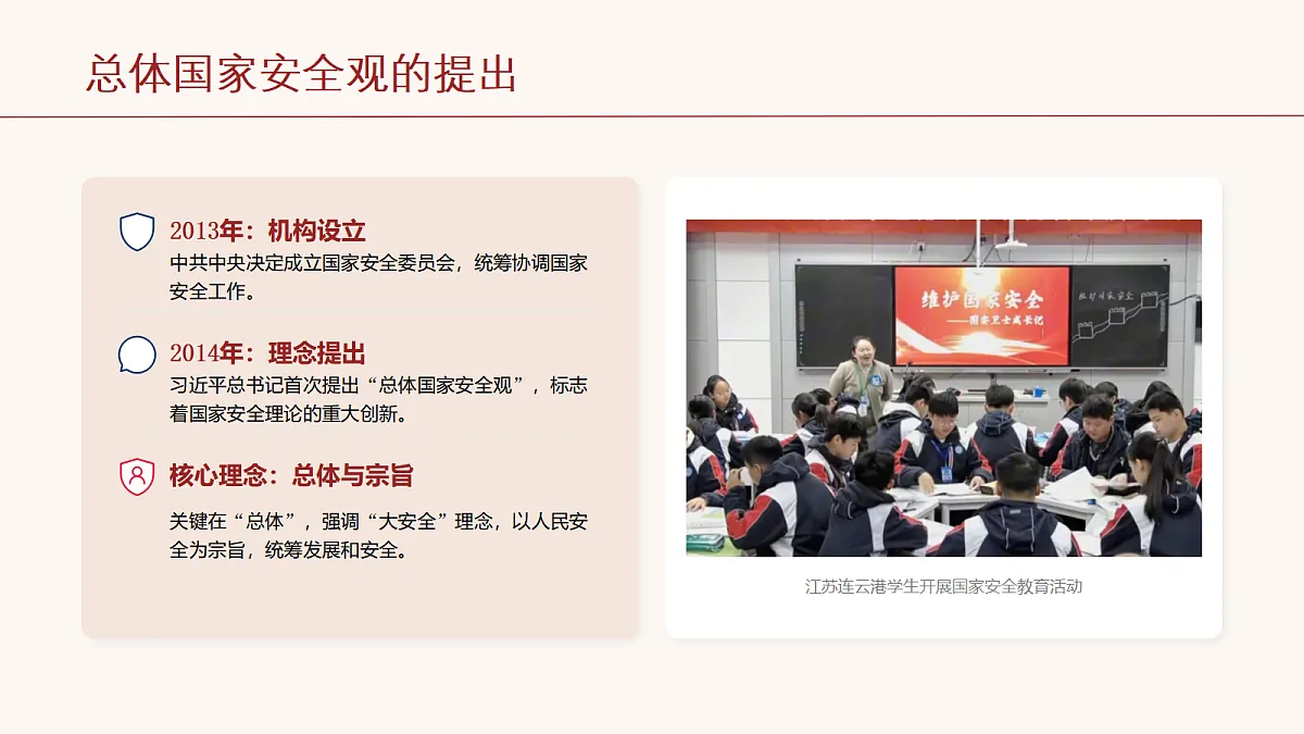 维护国家安全和推进祖国统一教学课件第6页