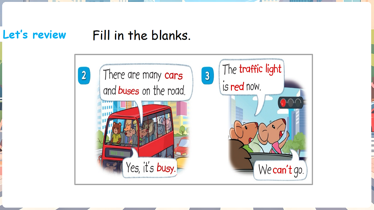 四下 Unit 3 Road safety (Story time)_ppt课件第7页