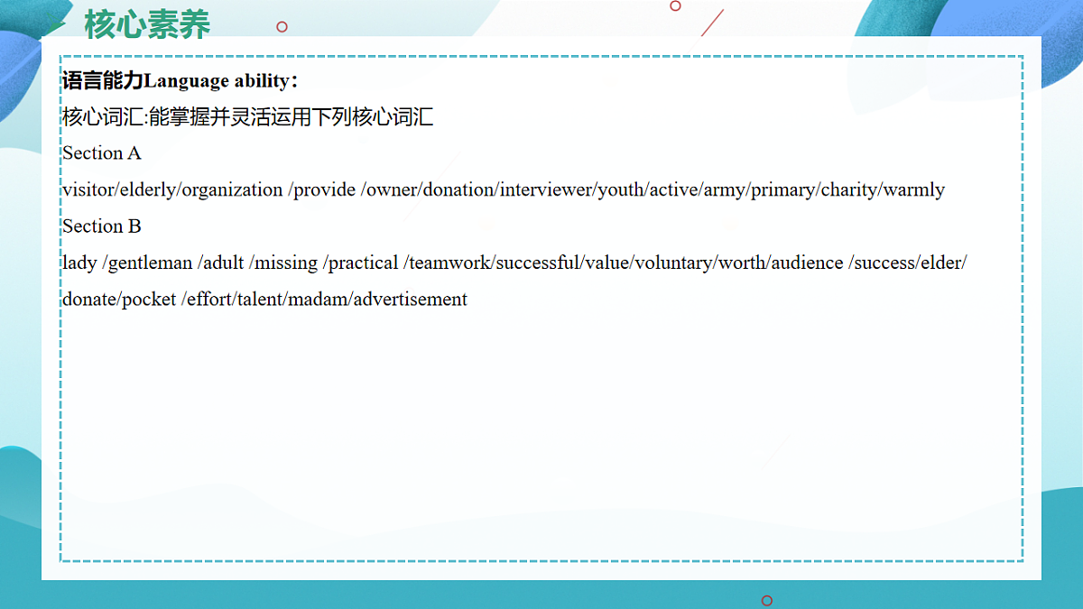 【核心素养】2026春新人教8下英语《Unit 8 Making a Difference 05Section B 3a-Reflecting》 课件第6页