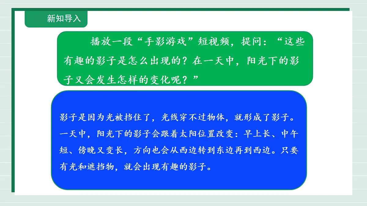 3.6《一天中影子变化》教学课件第4页