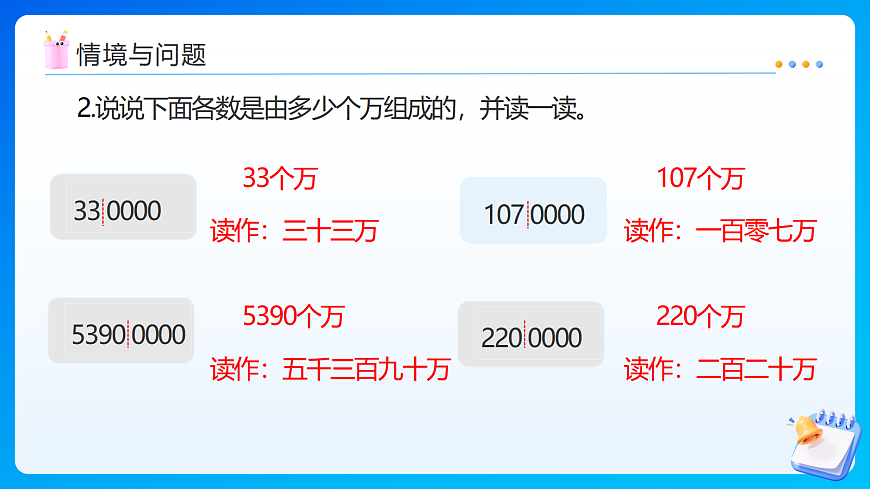 【任务型备课】苏教版四年级下册-1.2 认识亿以内的数（二）（课件）第5页