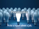 外研版2024初中英语八下Unit1Career talks Presenting ideas课件