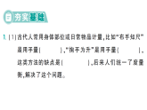 小学数学新西师版三年级下册综合与实践 度量衡的故事活动二：说一说计量单位作业课件（放映显示答案）（2026春）