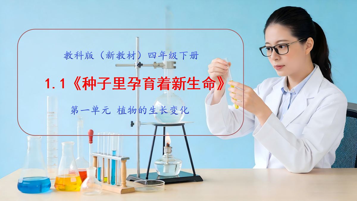 1.1《种子里孕育着新生命》教学课件第1页