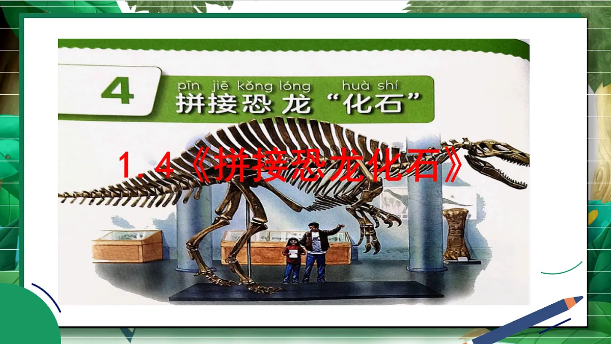 1.4《拼接恐龙化石》教学课件第2页