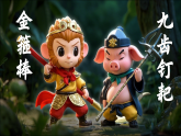 【任务型】部编版语文五下 13《人物描写一组》课件+教案+音视频素材+字体