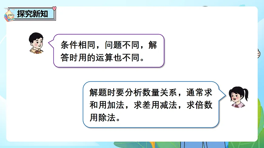 （2026新教材）人教版小学数学二年级下册2.6《根据已知条件提出问题》PPT课件第8页