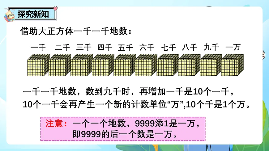 （2026新教材）人教版小学数学二年级下册3.6《认识计数单位“万”及数位顺序表》PPT课件第8页