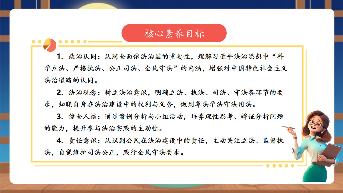 【议题式教学】13.2《坚持全面依法治国——全面依法治国的基本要求》 教学课件第2页