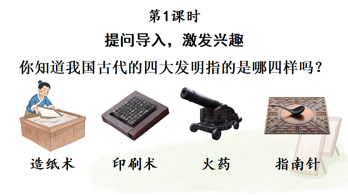 13 纸的发明【教案版】第2页