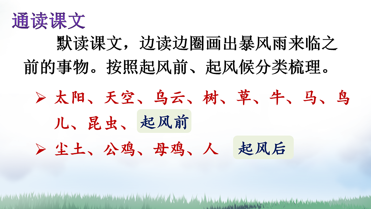 23 暴风雨来临之前 【教案版】第5页