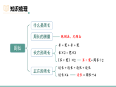 第三单元 周长 整理与复习（课件）-2025-2026学年三年级下册数学北师大版