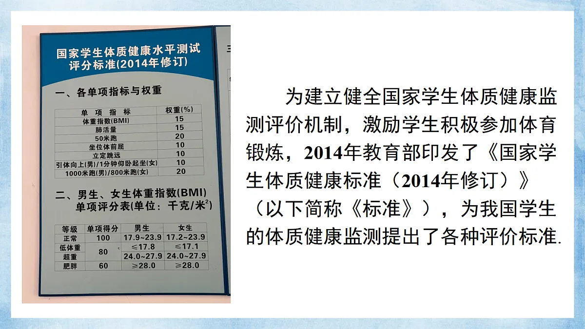 综合与实践 学生体质健康调查与分析第4页