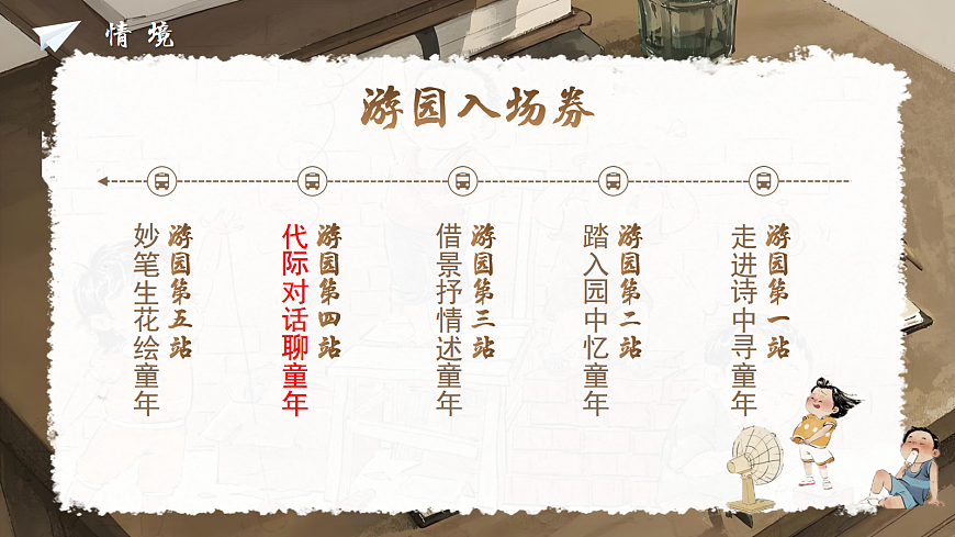 五下第一单元口语交际《走进他们的童年岁月》第2页