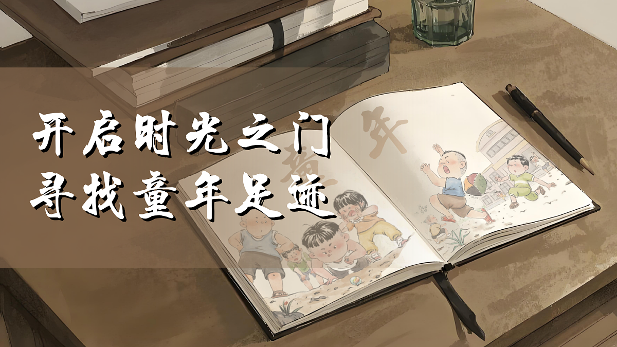 五下第一单元口语交际《走进他们的童年岁月》第8页