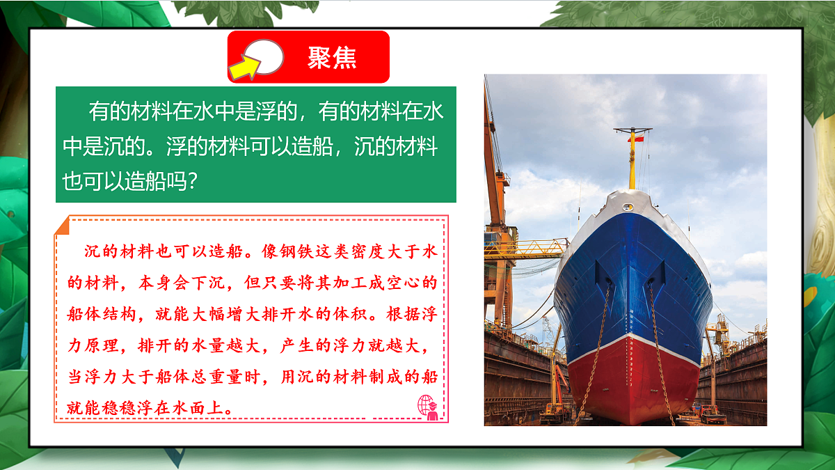2.3《用沉的材料造船》教学课件第5页