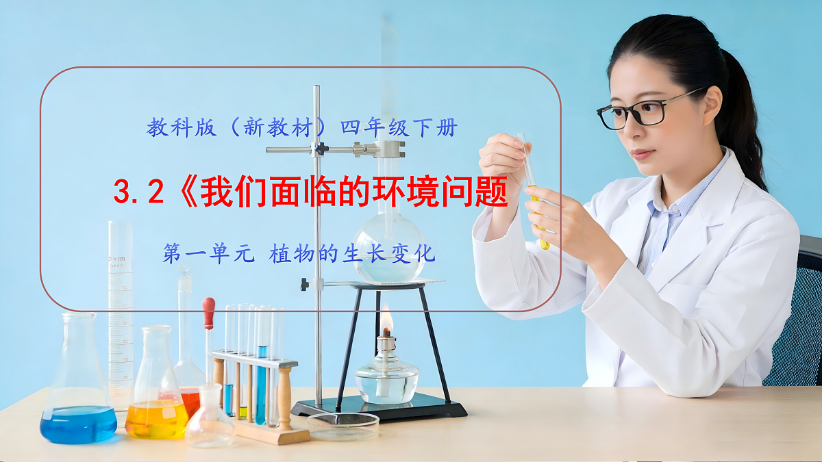 3.2《我们面临的环境问题教学课件第1页