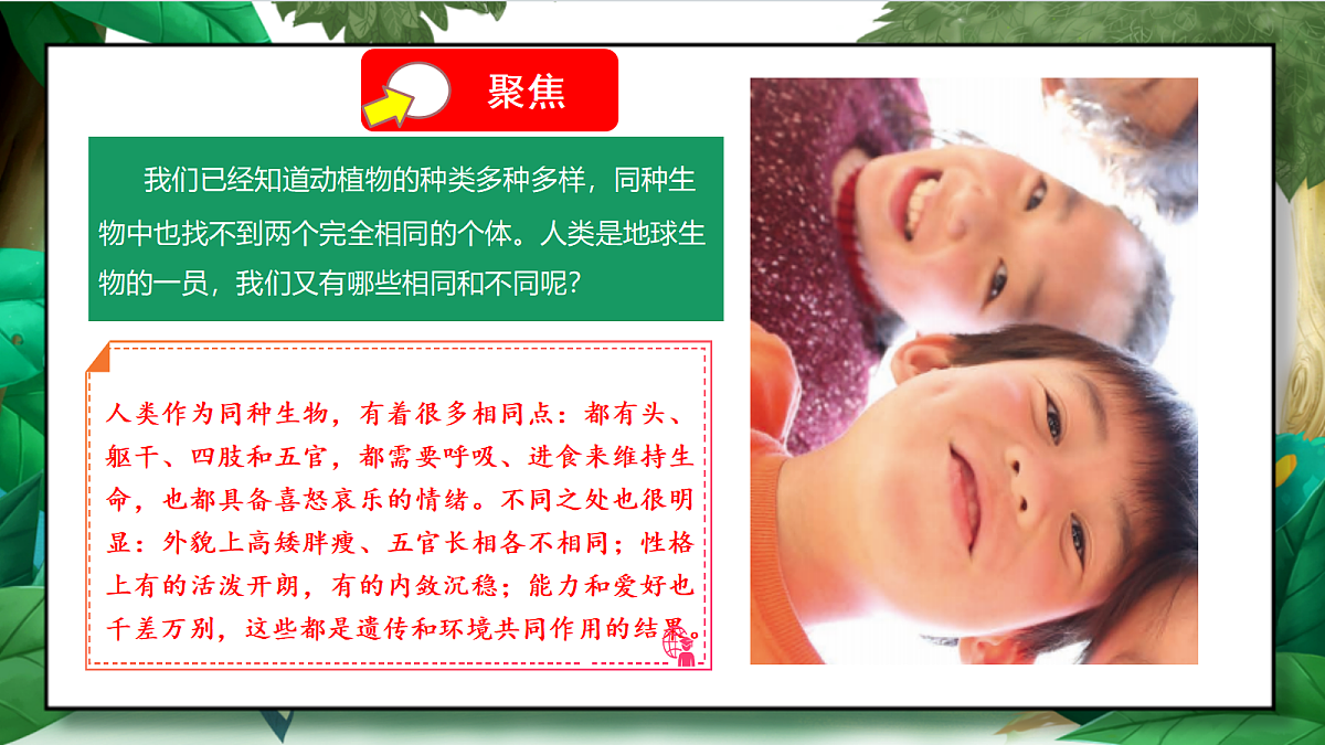 2.5《相貌各异的我们》教学课件第5页