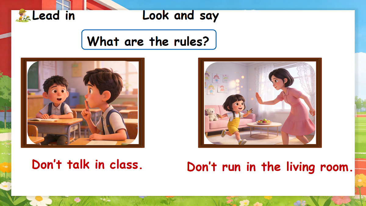 Unit 1 第2课时 Part A Let’s learn&Look, write and say (教学课件)英语人教PEP版五年级下册（新教材）第6页