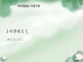 3 四季的天气 课件  小学科学教苏教版（2024）二年级下册