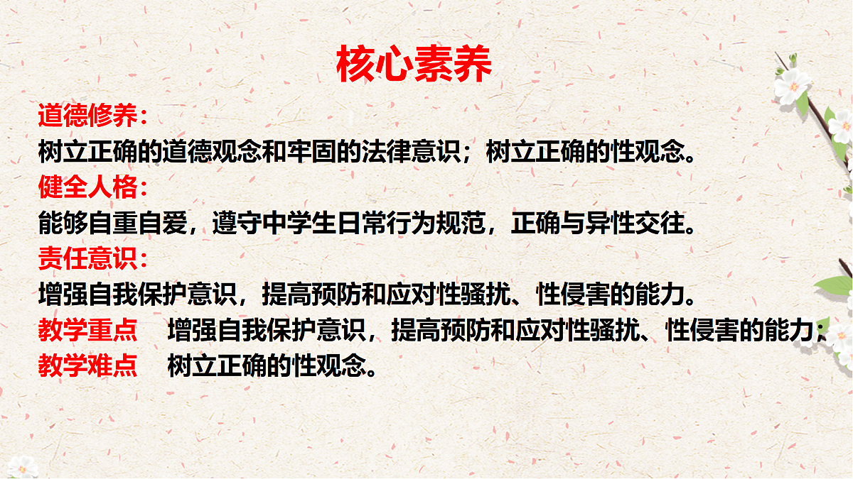 2025-2026学年部编版道德与法治七年级下册1.3学会自我保护课件第3页