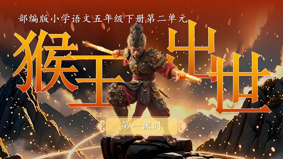 五下7.《猴王出世》第4页