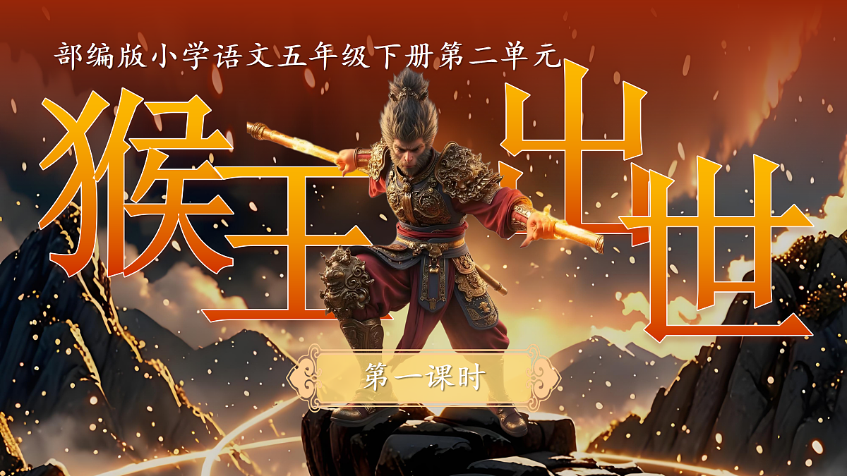 五下7.《猴王出世》第4页