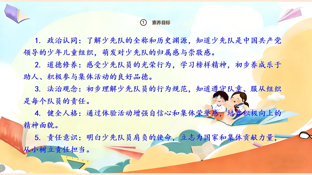 【新教材】14.1《光荣的少先队》教学课件第3页