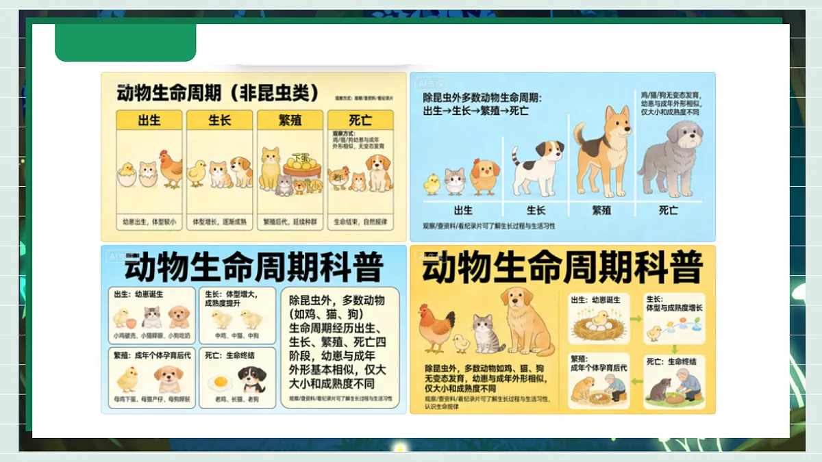 2.8《动物生命周期》教学课件科学教科版三年级下册（新教材）第7页