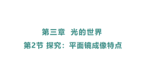 物理沪科版（2024）探究：平面镜成像的特点集体备课课件ppt