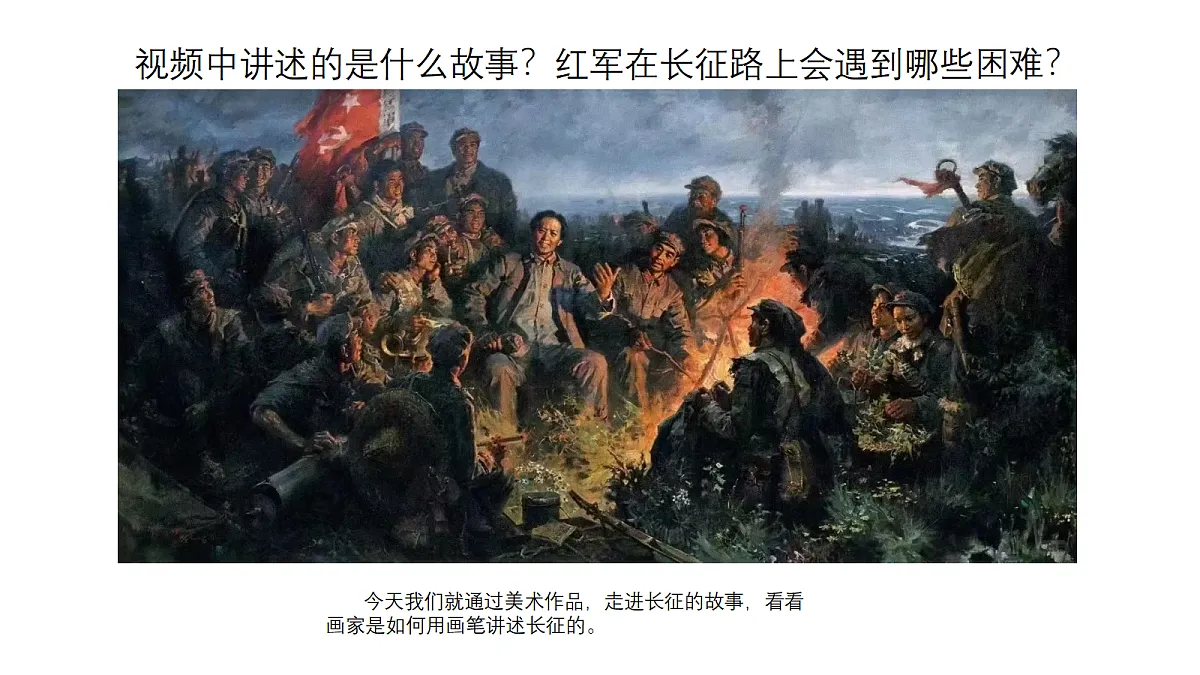 画中有话：长征的故事第4页