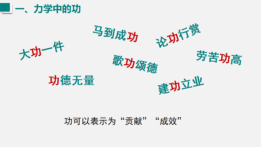 2026春人教版物理八年级下册第十一章  功和机械能 第1节  功课件第4页