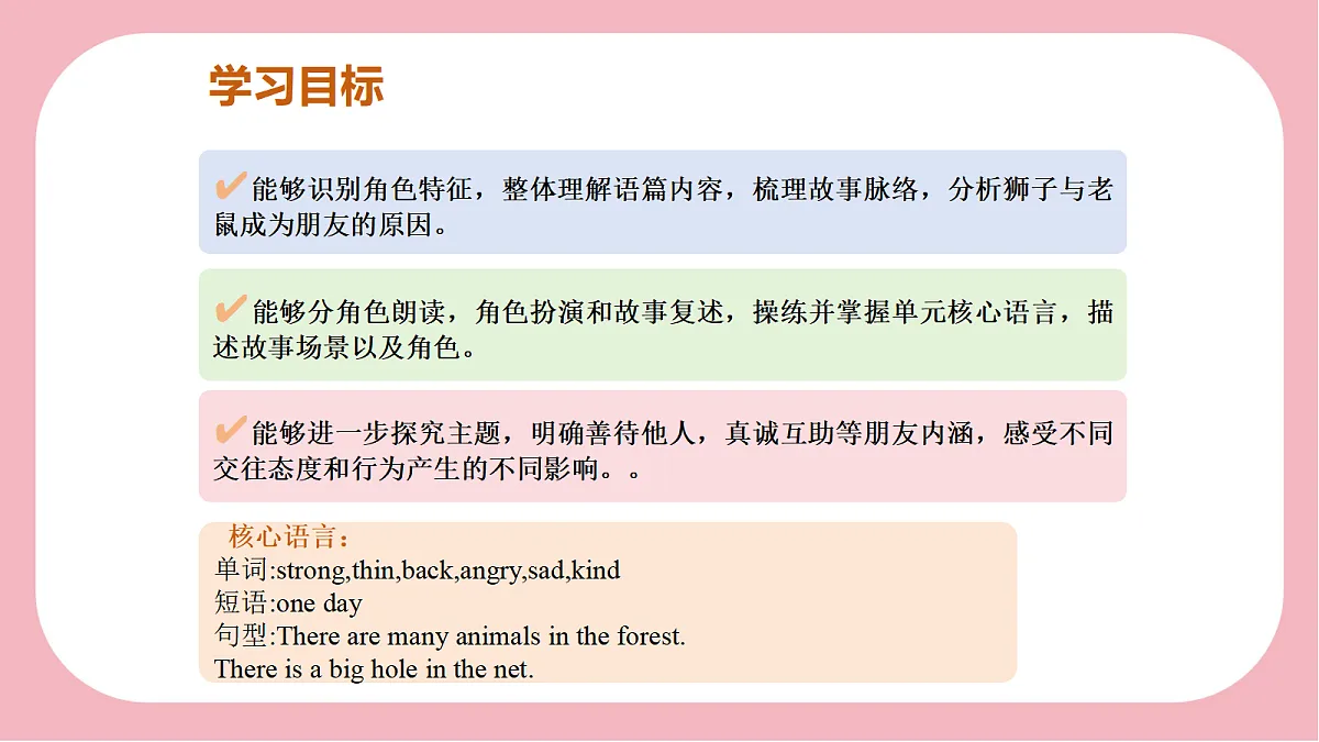 Unit 1 第2课时 Story time（教学课件）英语译林版三起四年级下册（新教材）第3页
