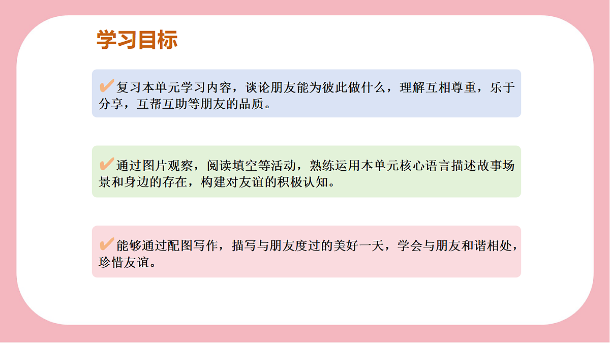 Unit 1 第3课时 Wrap-up time&Extended reading（教学课件）第3页