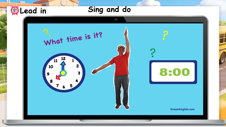 Unit 3 第4课时 Part B Let’s talk&Act and say (教学课件)英语人教PEP版四年级下册（新教材）第5页